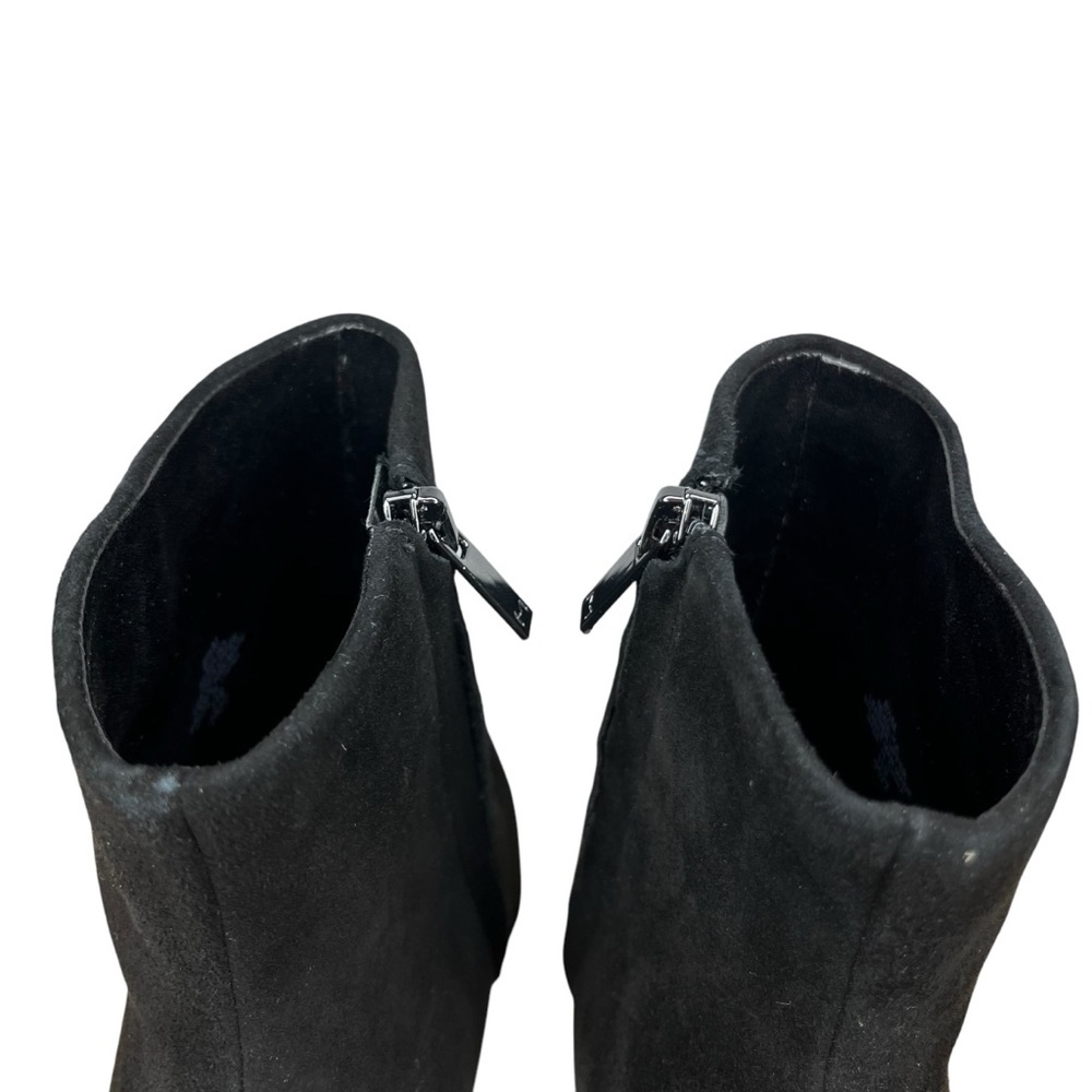 Marc Fisher Kulika Black Suede Pointed Heeled Bootie NWT Size 8.5 - Picture 6 of 12